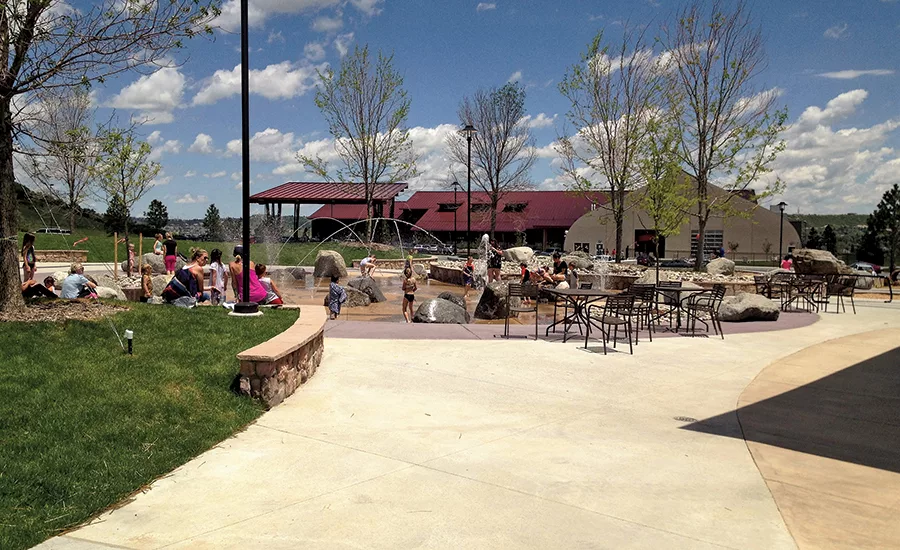 Philip S. Miller Park splash pad