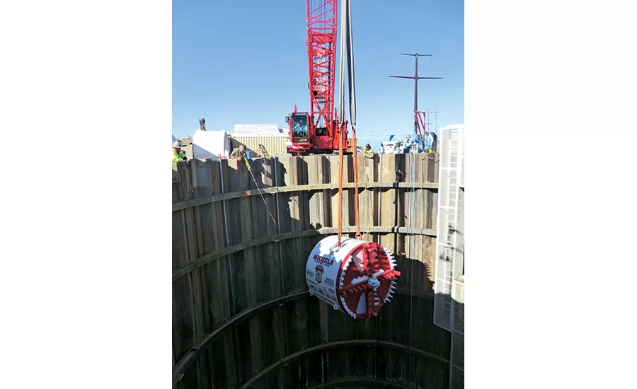 Southern Delivery System construction