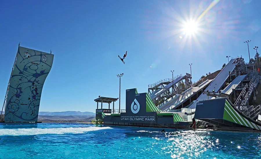 Ski Jumps at Utah Olympic Park