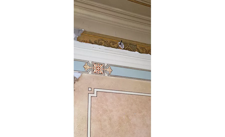 Original paint, crown moldings