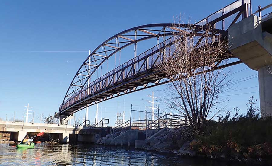 Jordan River Pedestrian Bridge and Trail