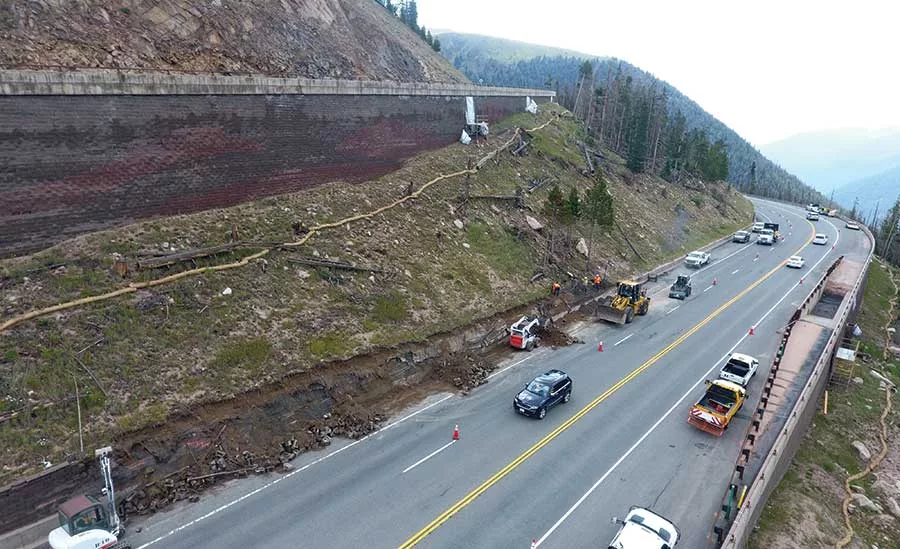 Berthoud Pass Wall Repairs