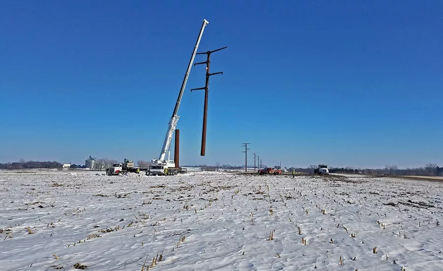 Big Stone South to Ellendale, 345-Kv Power Transmission Line