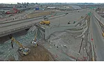 Aging viaduct in north Denver