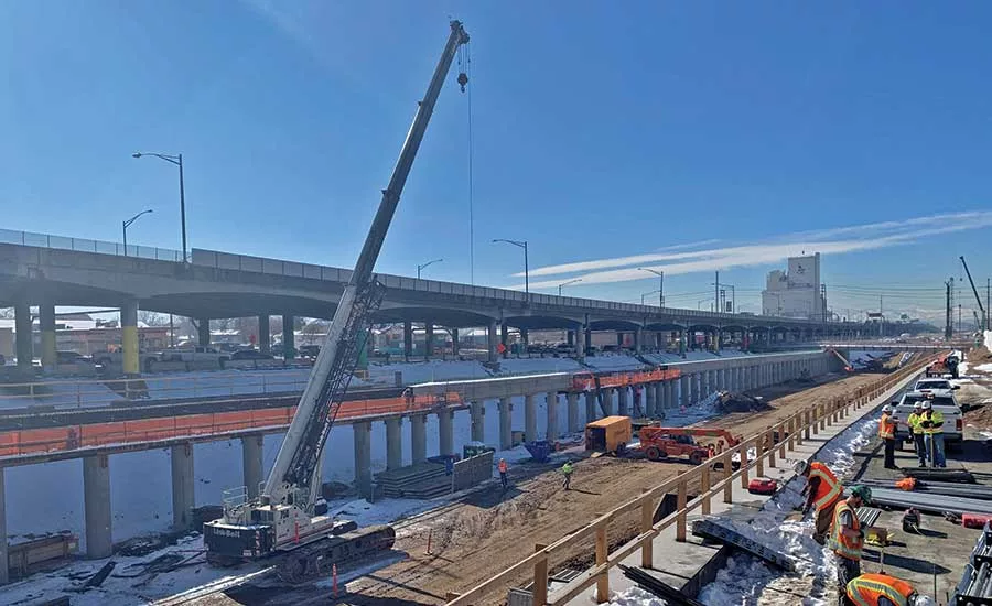 Public-private partnership on the Central 70