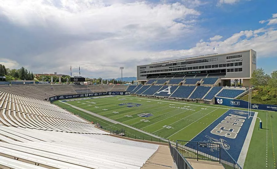 Maverik Stadium at Utah State University