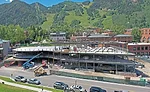 New concrete and steel building