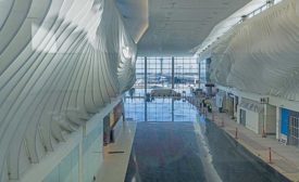 Salt Lake City airport terminal