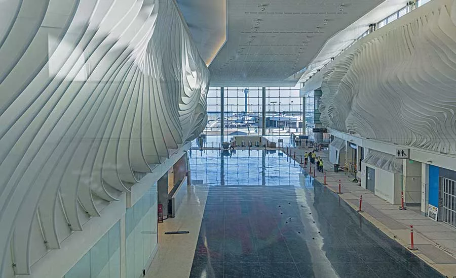 Salt Lake City airport terminal