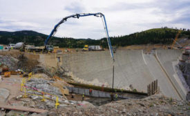 the Gross Dam