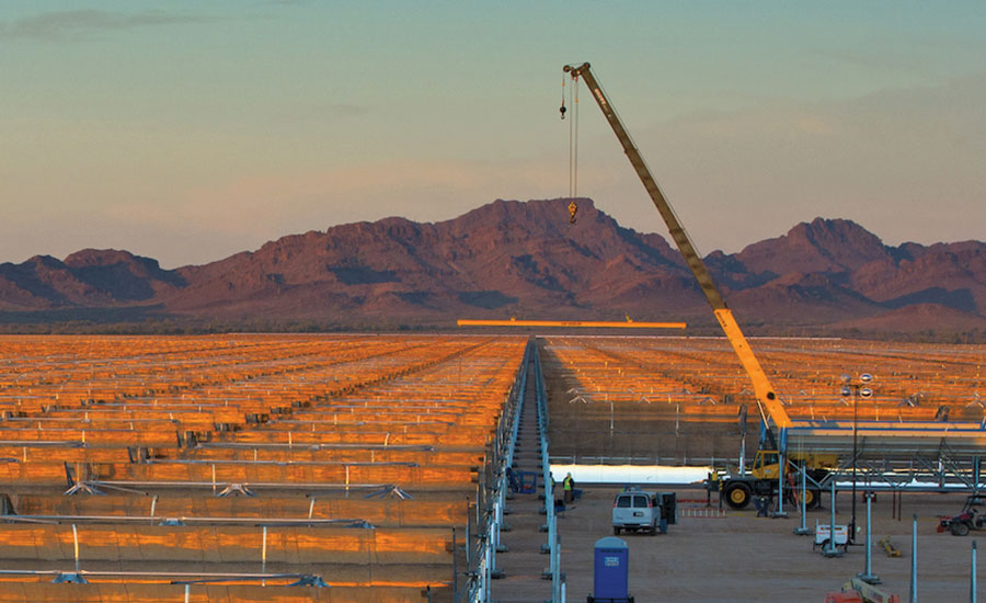 Abengoa-owned solar thermal plant, Arizona