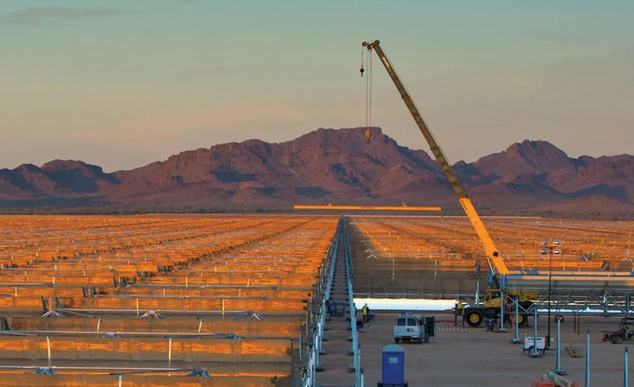 Abengoa-owned solar thermal plant, Arizona