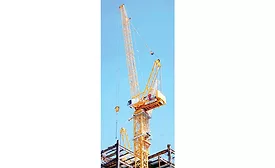 Modified crane height limitation