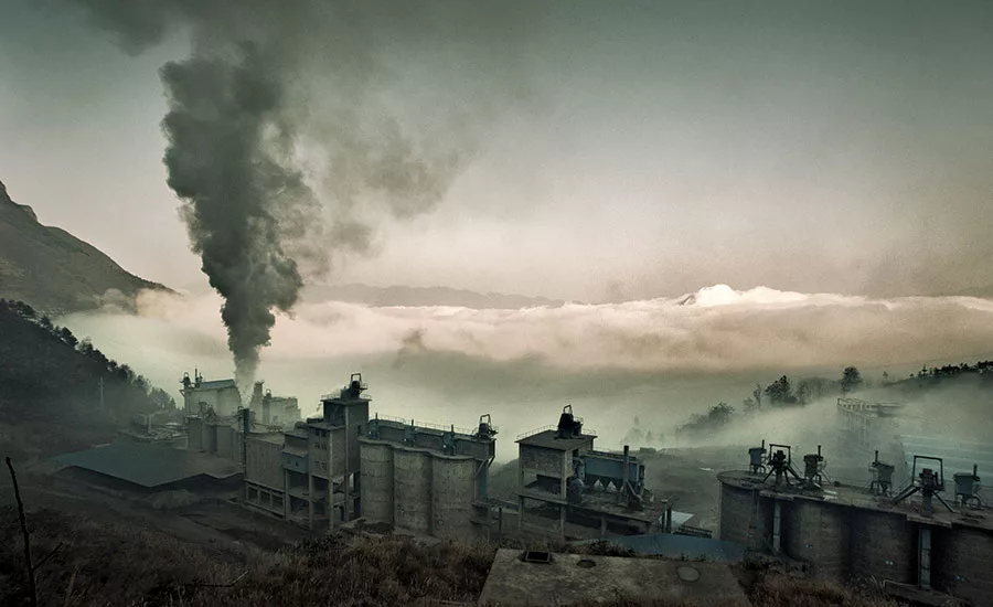 Pollution from fossil fuel emissions