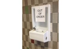 water fountain out of order