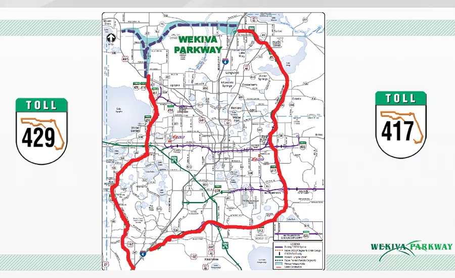 25-mile-long Wekiva Parkway