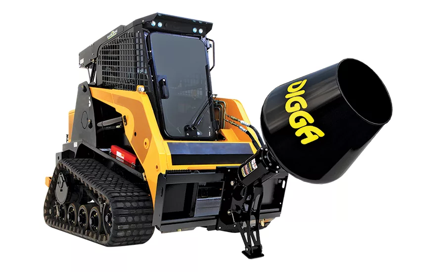 Digga North America cement mixer