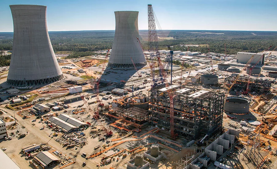 Unit 3 and Unit 4 cooling towers