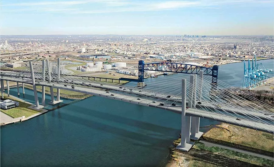 Goethals Bridge towers