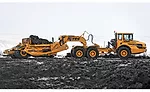 K-Tec Earthmovers 1228ADT is a 28-cu-yd scraper