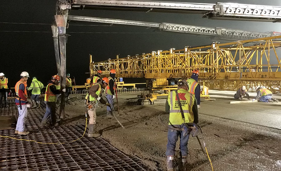 High performance concrete and stainless steel