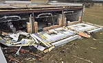 School damaged in tornado