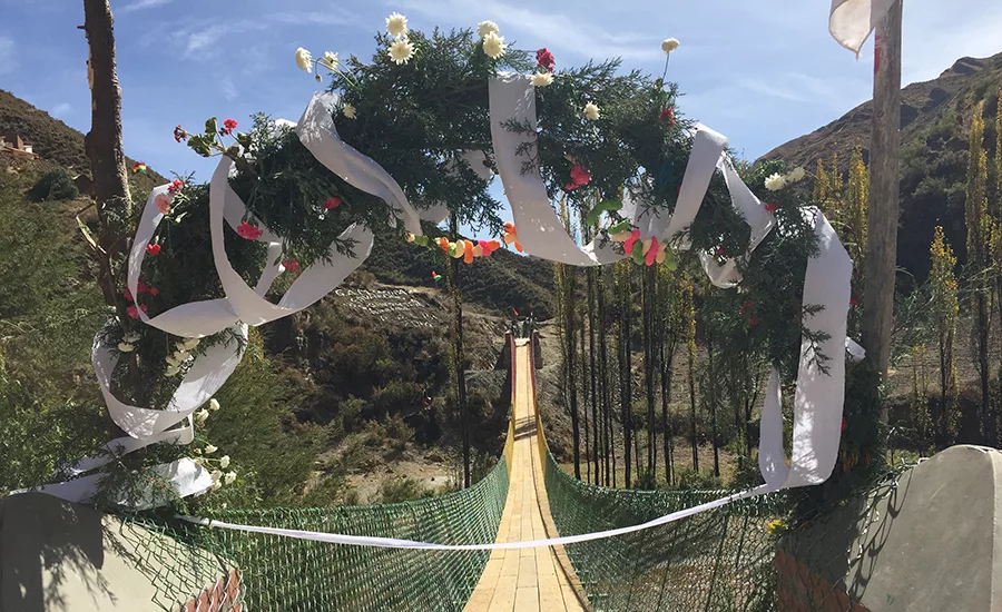 Ceremonial arch