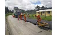 road construction in Colombia