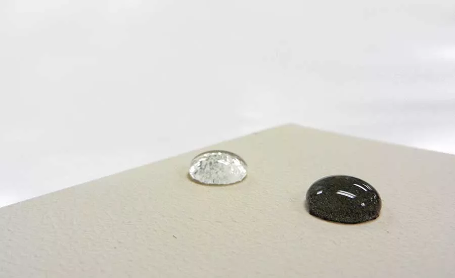 hydrophobic wall coating