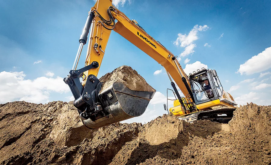 Excavators from LiuGong