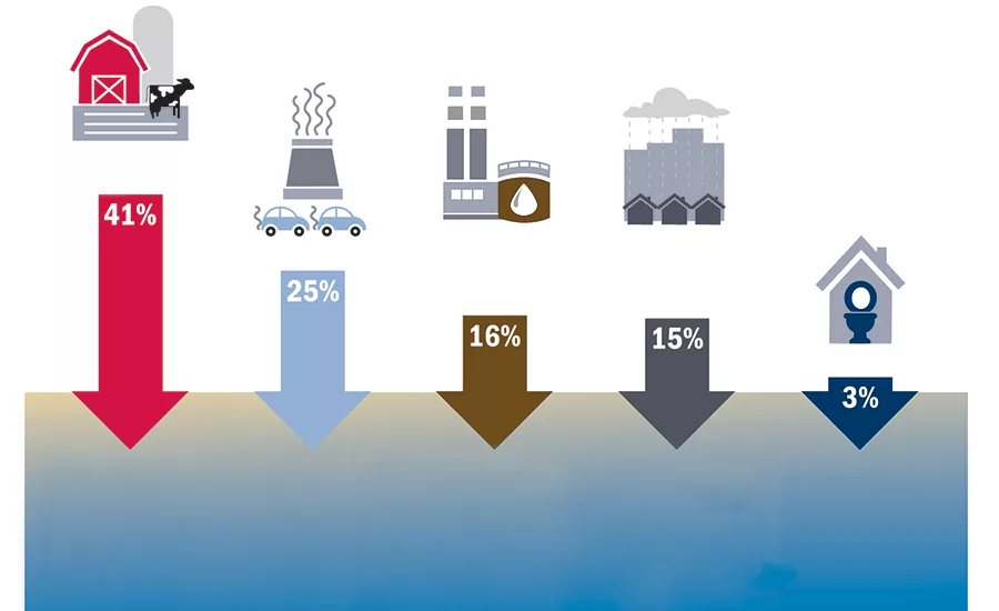 SOURCES OF NITROGEN POLLUTION IN THE CHESAPEAKE BAY