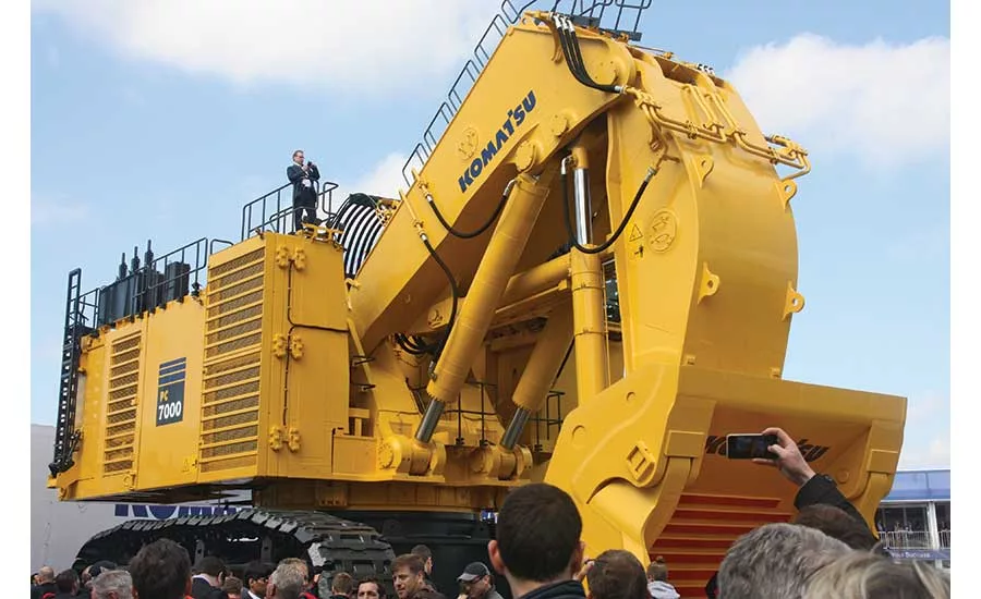 Equipment at Bauma