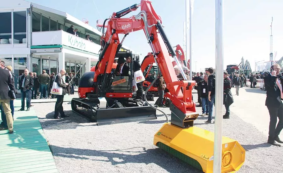 prototype equipment at Bauma
