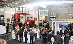 indoor Bauma displays