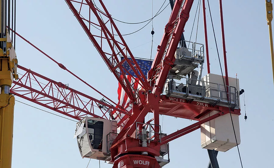 Luffing-Jib Crane