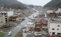 Onagawa earthquake and tsunami aftermath
