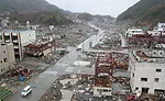 Onagawa earthquake and tsunami aftermath