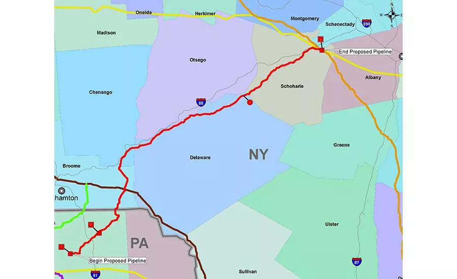 Marcellus Pipeline map