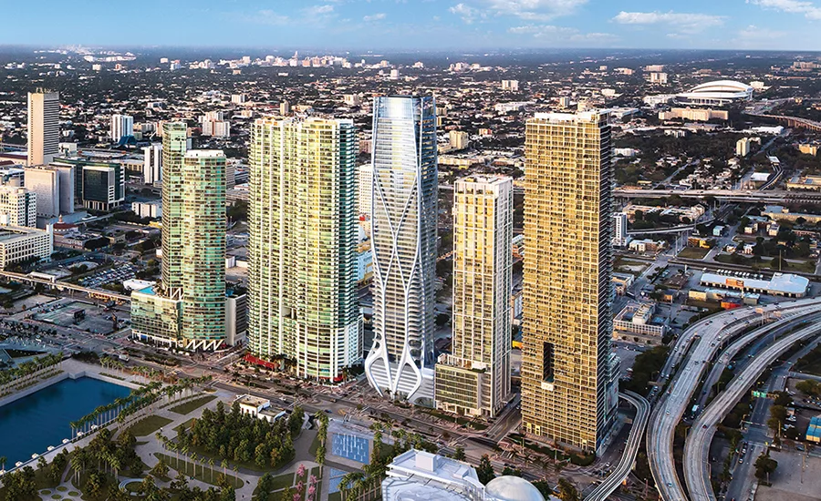 One Thousand Museum Tower rendering