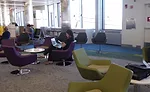 Boston Logan airport’s gate areas