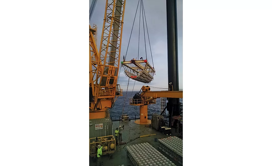 Crane lowering mats