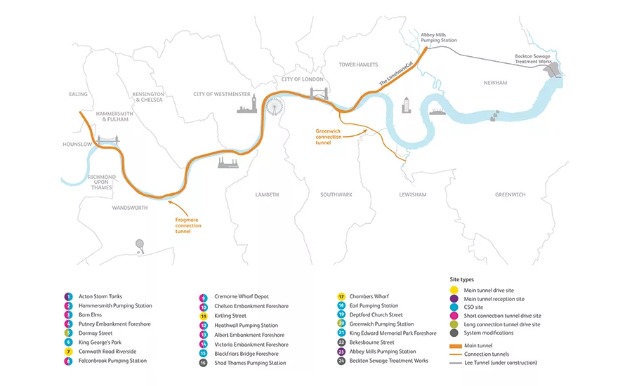 Thames Tideway Tunnel project