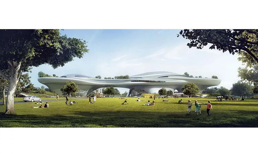 elevated gallery spaces