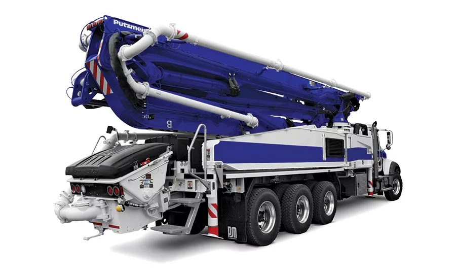47Z truck-mounted concrete boom pump