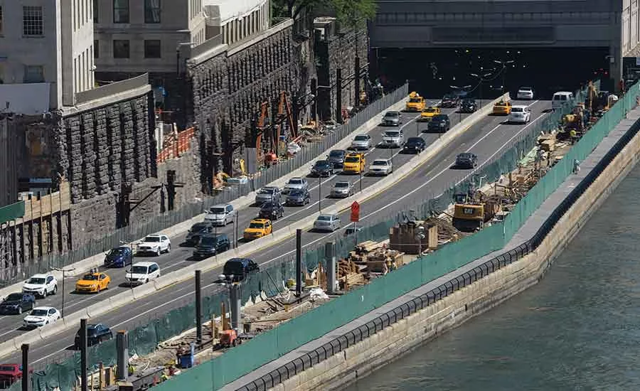 FDR Drive and the East River