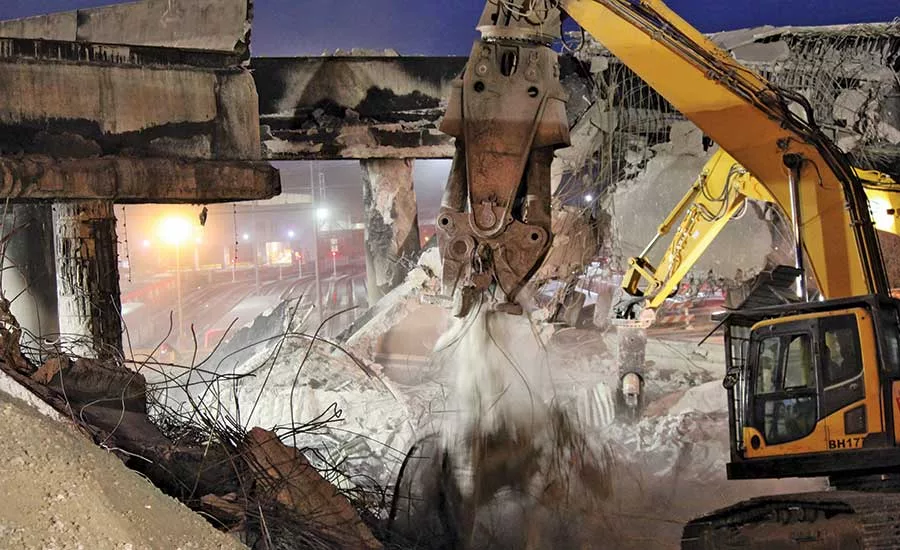Interstate 85 bridge collapse