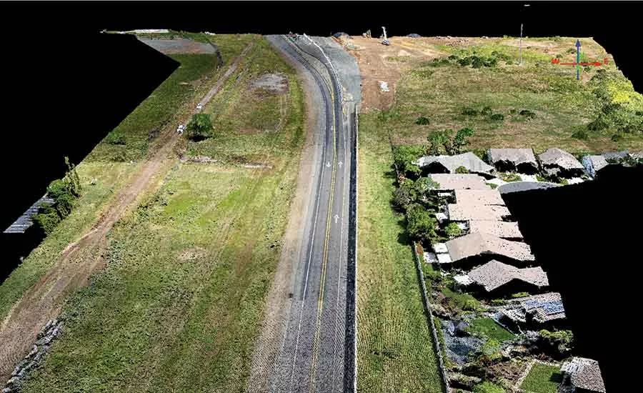 LiDAR-equipped drone