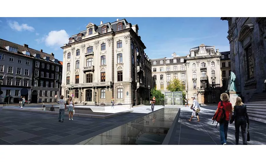Architects provide plaza space
