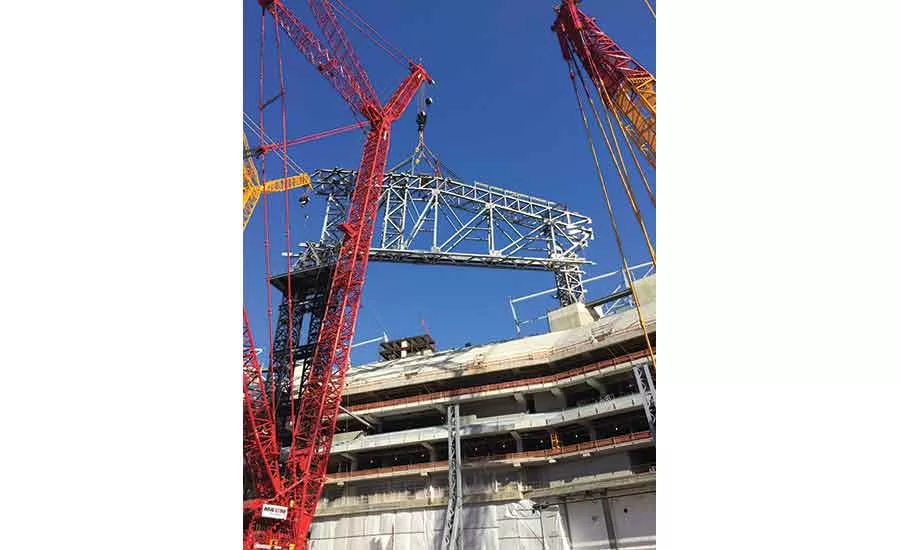 Biggest crawler crane