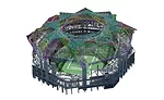 roof of the stadium